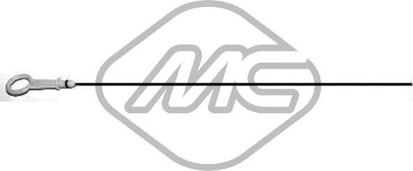 Metalcaucho 05169 - ЩУП масляный RENAULT LOGAN 1.4/1.6 ( МЕТАЛ ) autosila-amz.com