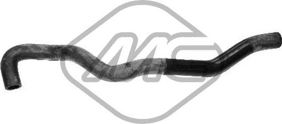 Metalcaucho 08993 - Шланг радиатора autosila-amz.com
