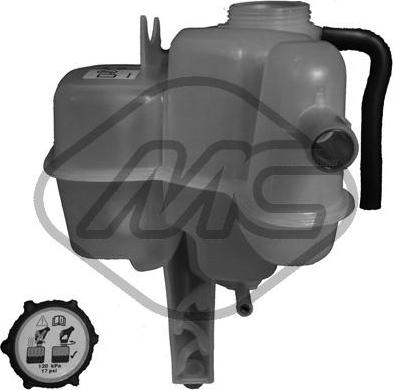 Metalcaucho 03944 - Компенсационный бак, охлаждающая жидкость autosila-amz.com