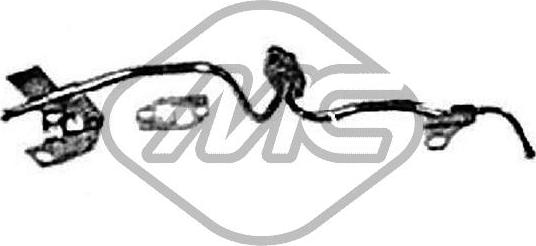 Metalcaucho 03161 - Трубка охлаждающей жидкости autosila-amz.com