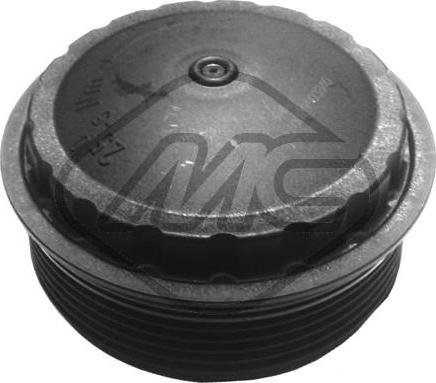 Metalcaucho 03840 - Крышка, корпус масляного фильтра autosila-amz.com