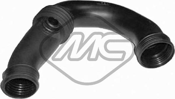 Metalcaucho 03853 - Трубка, нагнетание воздуха autosila-amz.com