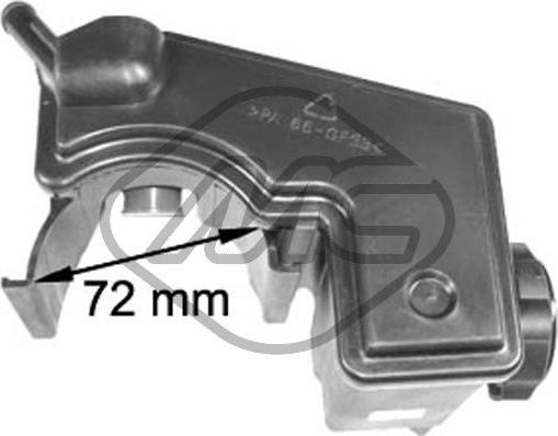 Metalcaucho 03777 - Компенсационный бак, гидравлического масла усилителя руля autosila-amz.com