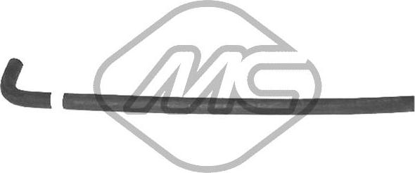Metalcaucho 07540 - Шланг, теплообменник - отопление autosila-amz.com