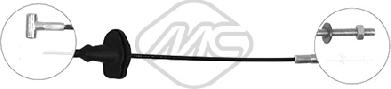 Metalcaucho 81805 - Тросик, cтояночный тормоз autosila-amz.com