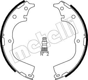 Metelli 53-0426 - Комплект тормозных колодок, барабанные autosila-amz.com