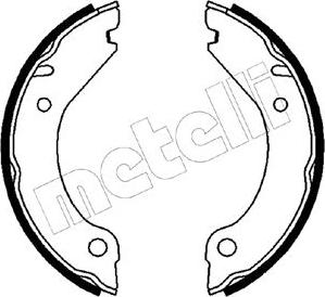 Metelli 53-0473 - Комплект тормозов, ручник, парковка autosila-amz.com