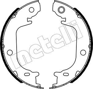 Metelli 53-0644 - Комплект тормозов, ручник, парковка autosila-amz.com