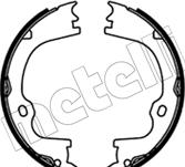 Metelli 53-0761 - Комплект тормозов, ручник, парковка autosila-amz.com