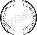 Metelli 53-0726 - Комплект тормозов, ручник, парковка autosila-amz.com