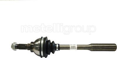 Metelli 17-0077 - Полуось в сборе (привод) Citroen autosila-amz.com