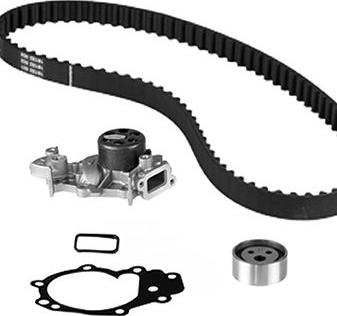 Metelli 30-1075-1 - Водяной насос + комплект зубчатого ремня ГРМ autosila-amz.com