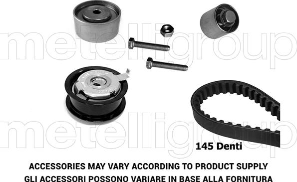 Metelli 29-0425 - Комплект зубчатого ремня ГРМ autosila-amz.com