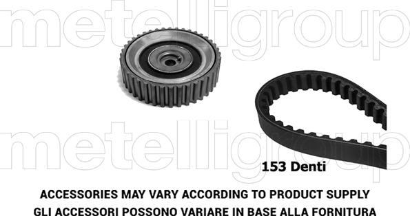 Metelli 29-0423 - Комплект зубчатого ремня ГРМ autosila-amz.com