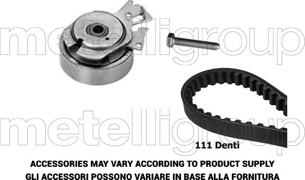 Metelli 29-0002 - Комплект зубчатого ремня ГРМ autosila-amz.com