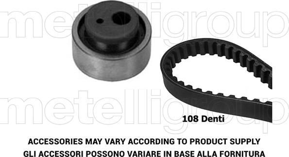 Metelli 29-0014 - Комплект зубчатого ремня ГРМ autosila-amz.com