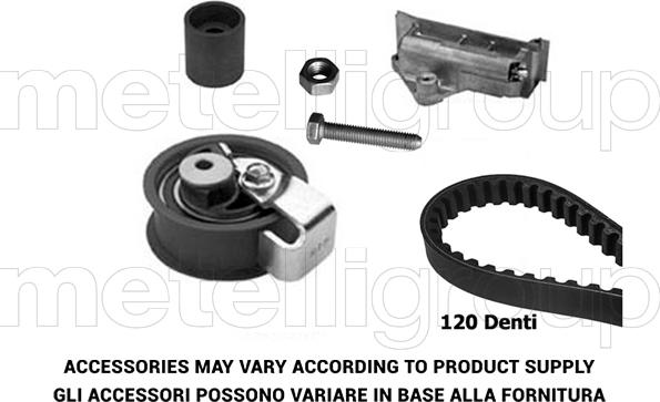 Metelli 29-0017 - Комплект зубчатого ремня ГРМ autosila-amz.com