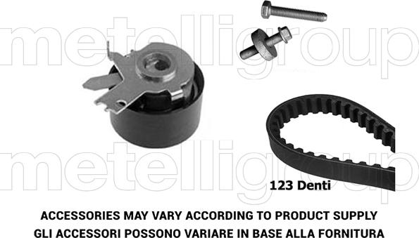 Metelli 29-0027 - Комплект зубчатого ремня ГРМ autosila-amz.com