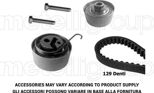 Metelli 29-0193 - Комплект зубчатого ремня ГРМ autosila-amz.com