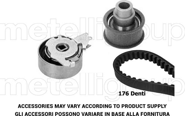 Metelli 29-0146 - Комплект зубчатого ремня ГРМ autosila-amz.com