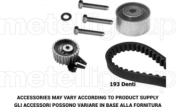 Metelli 29-0148 - Комплект зубчатого ремня ГРМ autosila-amz.com