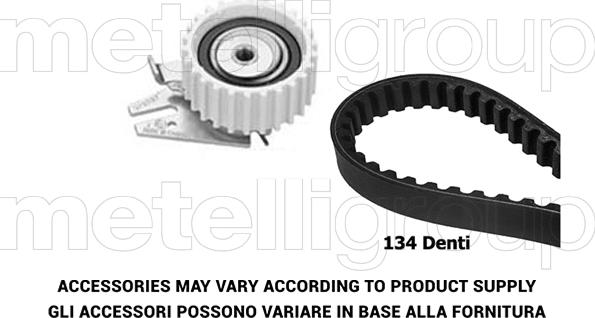 Metelli 29-0147 - Комплект зубчатого ремня ГРМ autosila-amz.com