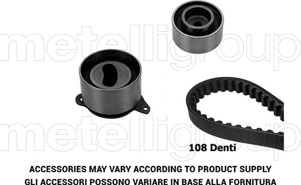 Metelli 29-0398 - Комплект зубчатого ремня ГРМ autosila-amz.com