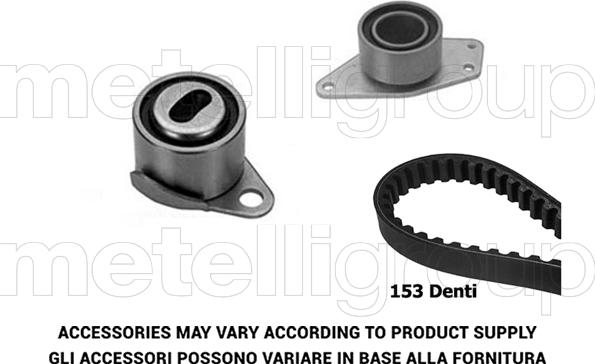 Metelli 29-0360 - Комплект зубчатого ремня ГРМ autosila-amz.com