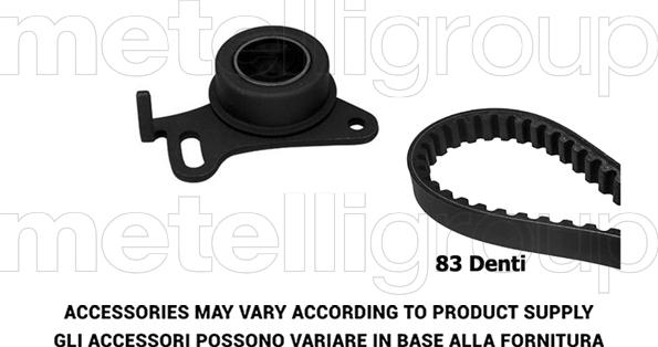 Metelli 29-0307 - Комплект зубчатого ремня ГРМ autosila-amz.com