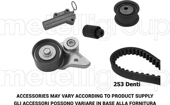 Metelli 29-0311 - Комплект зубчатого ремня ГРМ autosila-amz.com