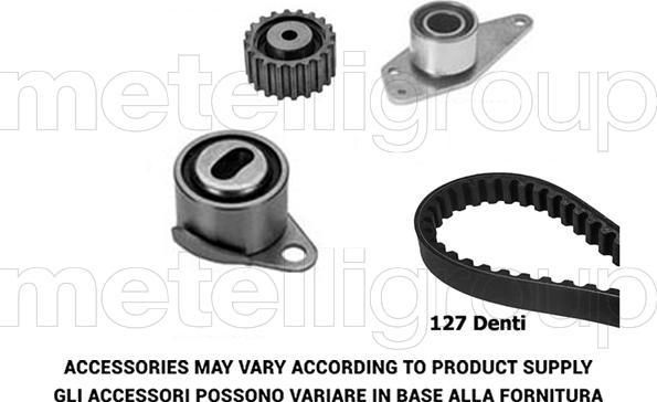 Metelli 29-0335 - Комплект зубчатого ремня ГРМ autosila-amz.com