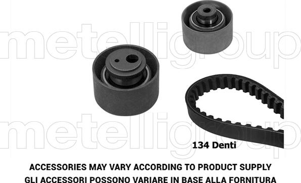 Metelli 29-0323 - Комплект зубчатого ремня ГРМ autosila-amz.com