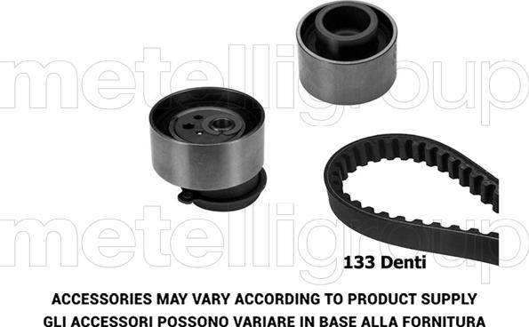 Metelli 29-0295 - Комплект зубчатого ремня ГРМ autosila-amz.com