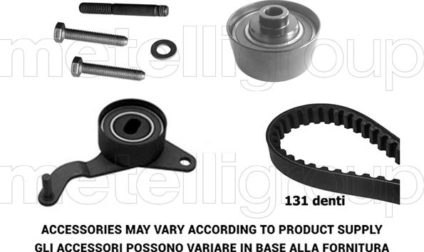 Metelli 29-0209 - Комплект зубчатого ремня ГРМ autosila-amz.com