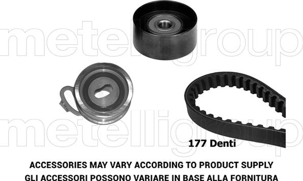 Metelli 29-0200 - Комплект зубчатого ремня ГРМ autosila-amz.com