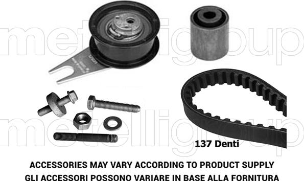 Metelli 29-0213 - Комплект зубчатого ремня ГРМ autosila-amz.com