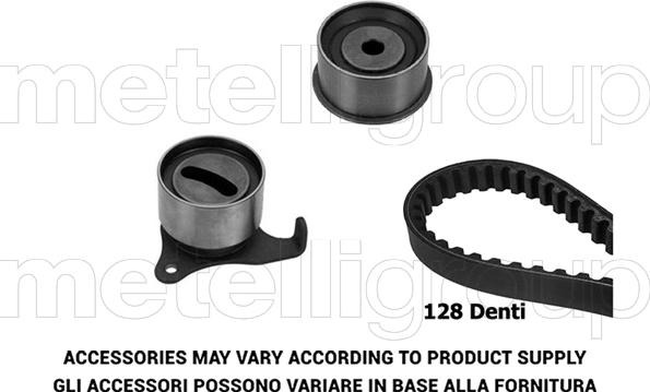 Metelli 29-0286 - Комплект зубчатого ремня ГРМ autosila-amz.com