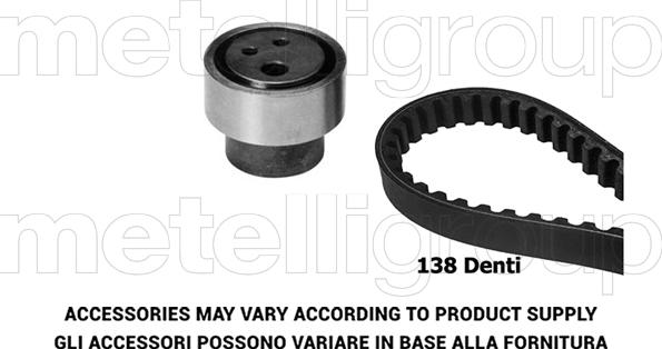 Metelli 29-0239 - Комплект зубчатого ремня ГРМ autosila-amz.com