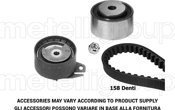 Metelli 29-0235 - Комплект зубчатого ремня ГРМ autosila-amz.com