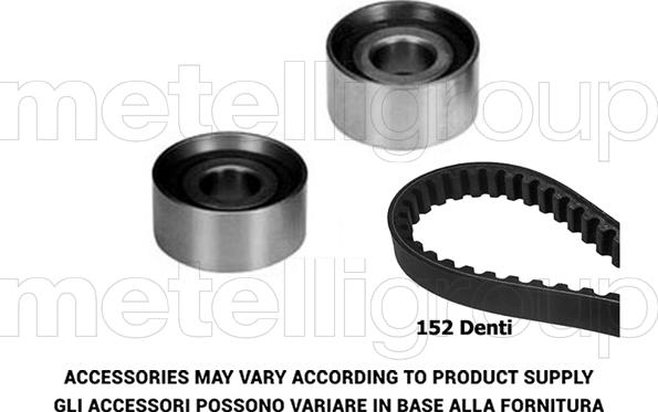 Metelli 29-0228 - Комплект зубчатого ремня ГРМ autosila-amz.com