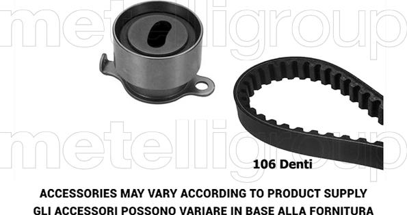 Metelli 29-0271 - Комплект зубчатого ремня ГРМ autosila-amz.com