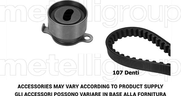 Metelli 29-0272 - Комплект зубчатого ремня ГРМ autosila-amz.com