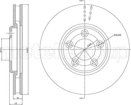 Havam HP57918 - Тормозной диск autosila-amz.com