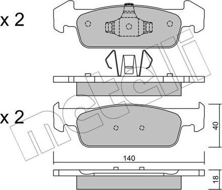 Metelli 22-0975-1 - Масляный фильтр autosila-amz.com