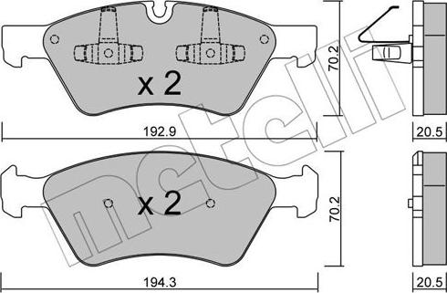 Metelli 22-0670-0 - Масляный фильтр autosila-amz.com