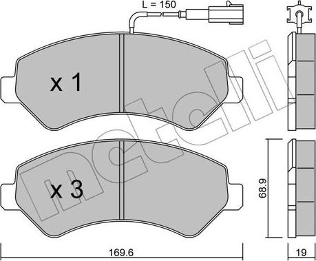 Metelli 22-0709-0 - Масляный фильтр autosila-amz.com