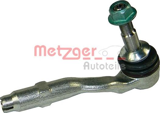 Metzger 54045212 - Наконечник рулевой тяги, шарнир autosila-amz.com