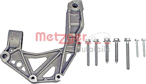 Metzger 58081101 - Поворотный кулак, подвеска колеса autosila-amz.com