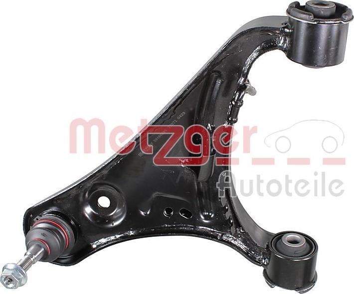 Metzger 58166801 - Рычаг подвески колеса autosila-amz.com