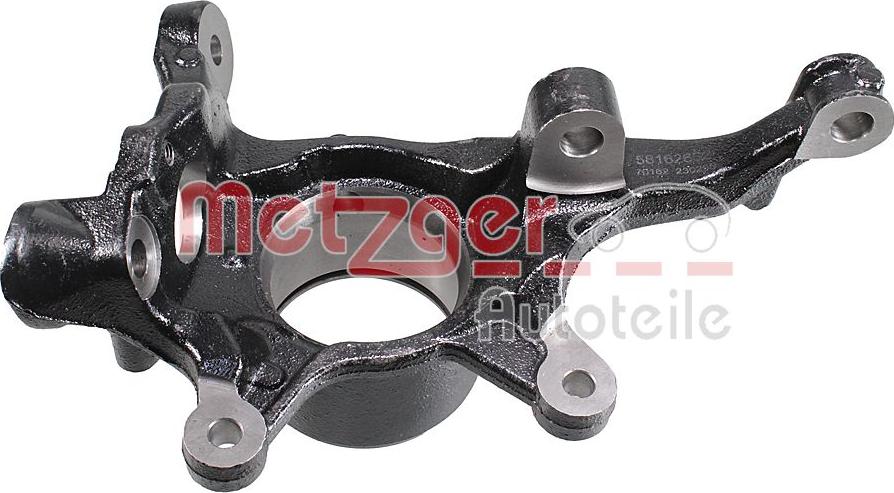 Metzger 58162602 - Поворотный кулак, подвеска колеса autosila-amz.com